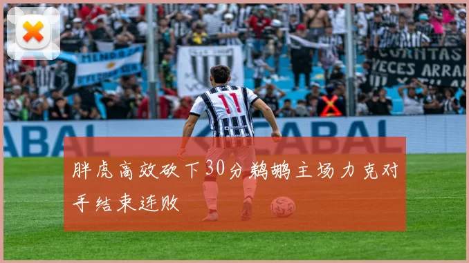 胖虎高效砍下30分鹈鹕主场力克对手结束连败